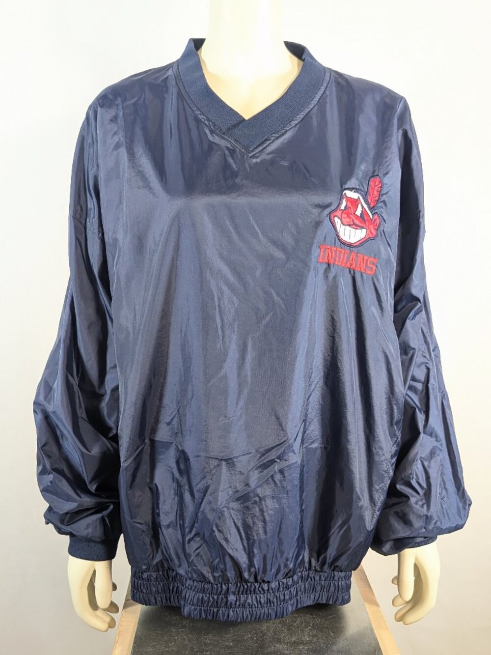 Cleveland Indians chief wahoo pullover jacket